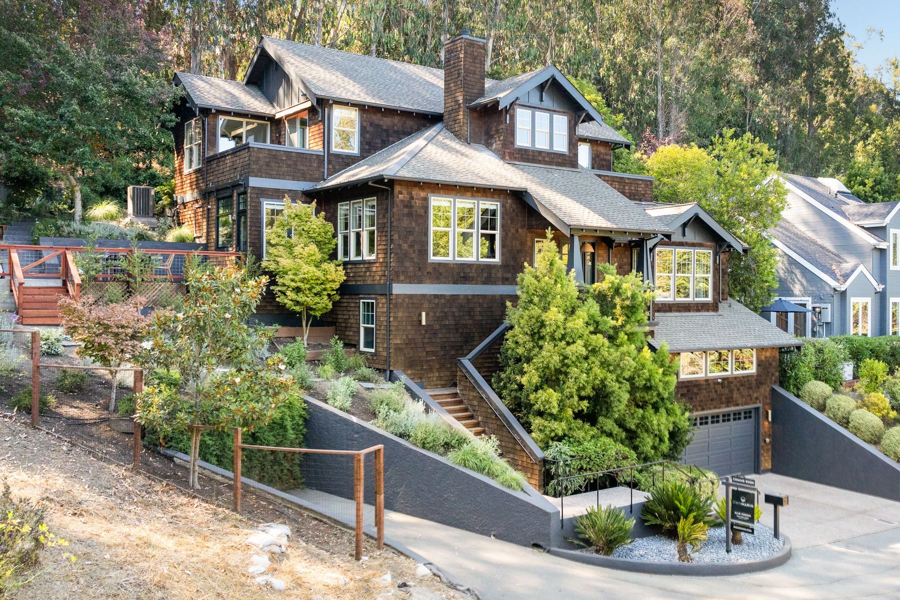 Residential property, Alta Way, Mill Valley